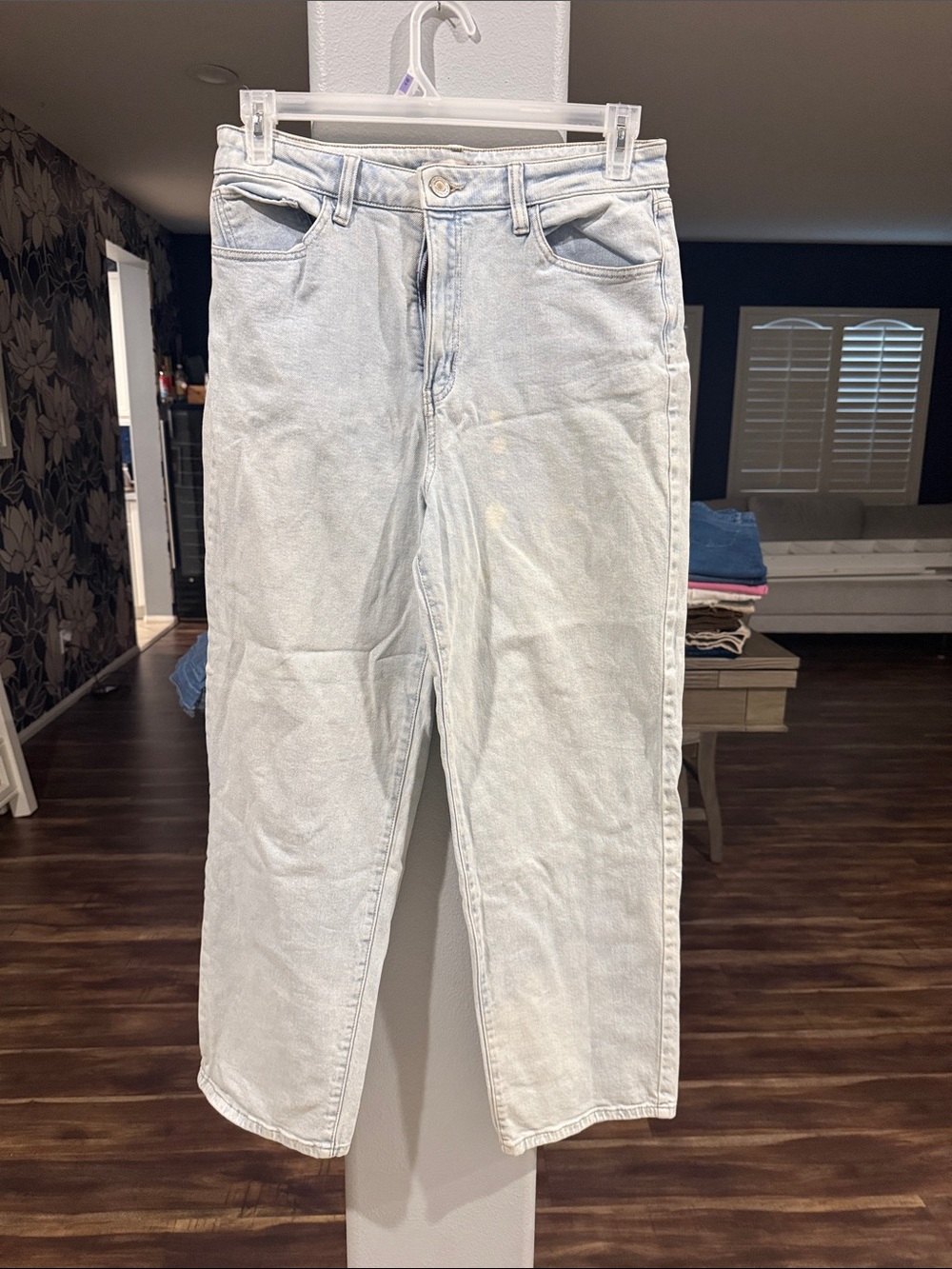 SO Light Blue Straight-Leg Women's Jeans